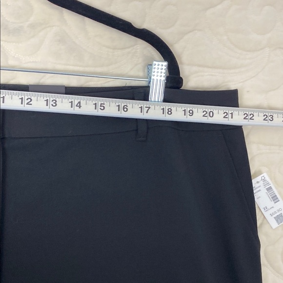 NEW Reitmans Black Cargo Dress Pants Size 22 Tall High Rise - Picture 6 of 14